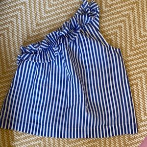 Girls Jcrew off the shoulder top